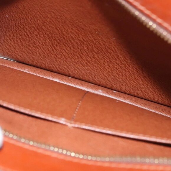 LOUIS VUITTON Epi Angian Clutch Bag Brown - Picture 12 of 15